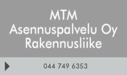 MTM Asennuspalvelu Oy logo